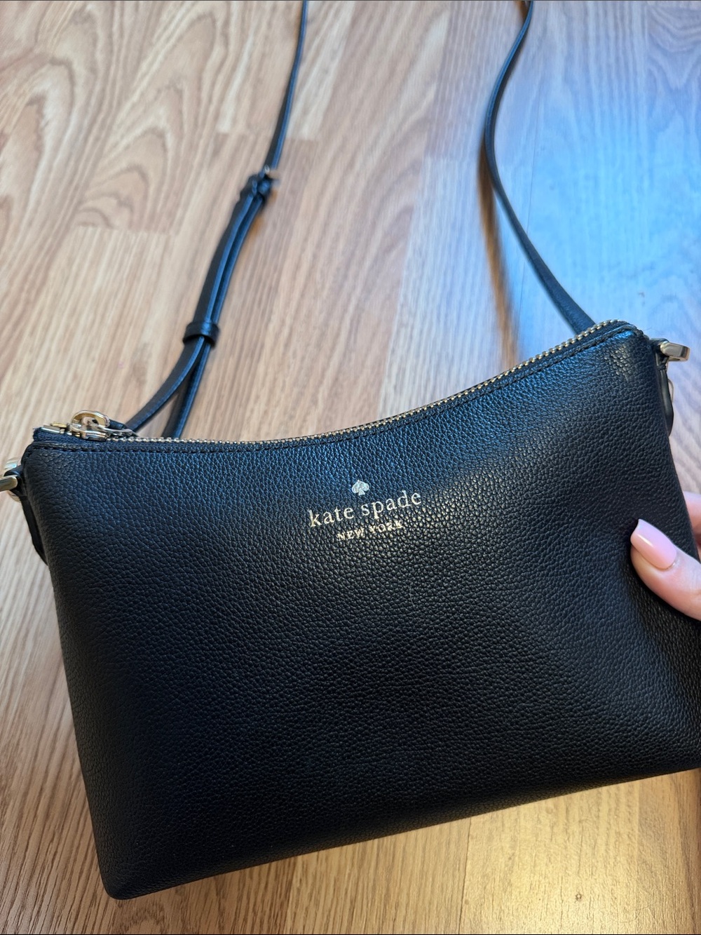 Kate spade black crossbody - Picture 2 of 4